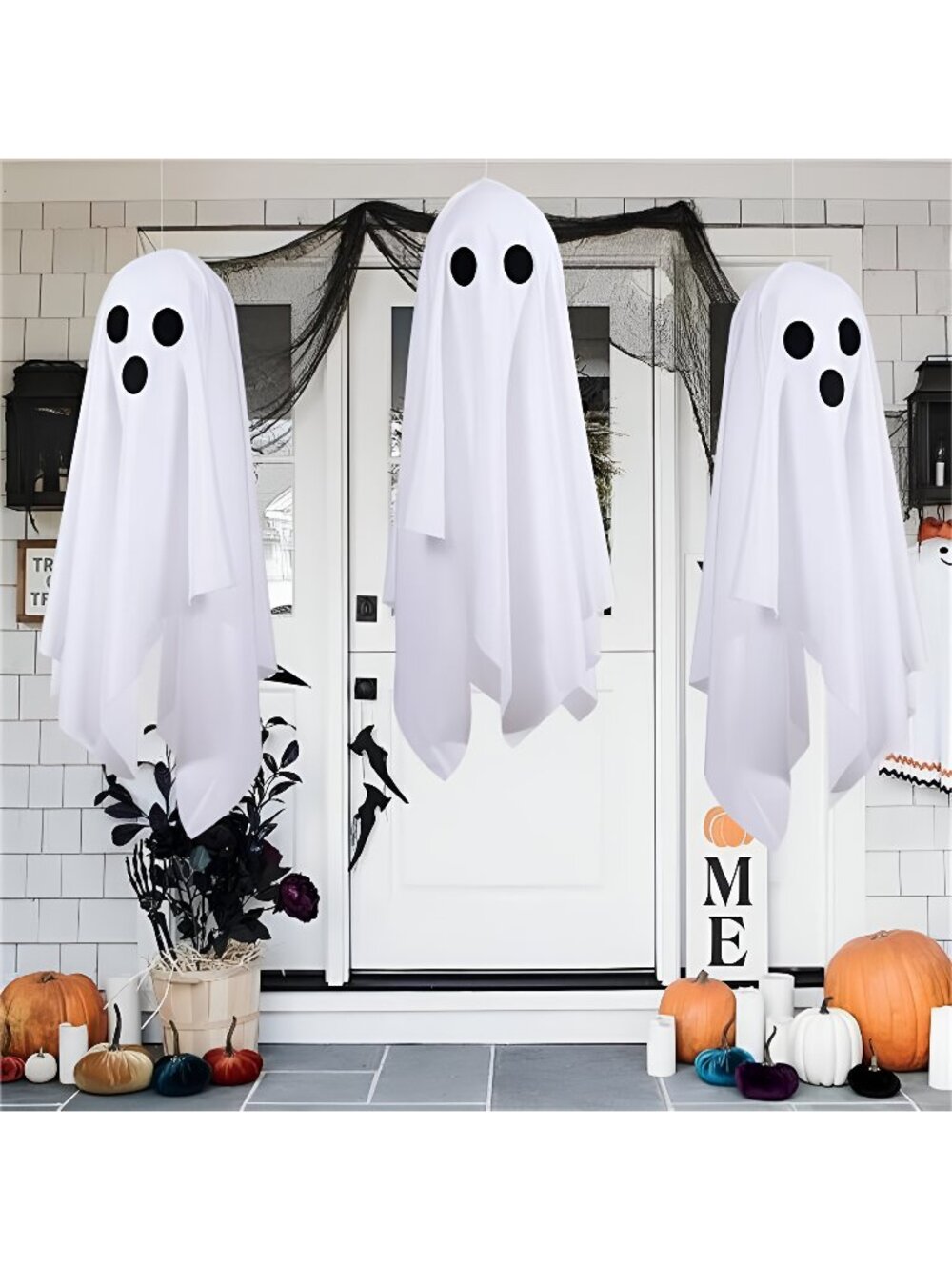 Halloween Decorations Outdoor, Halloween Hanging Decorations Ghost Decor